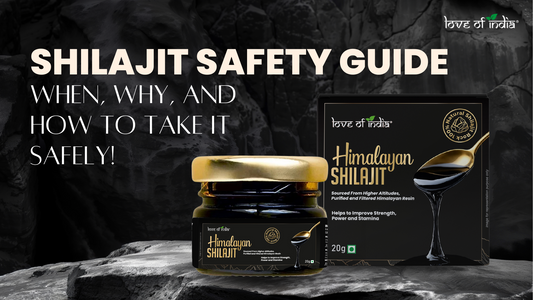 Shilajit Safety Guide – When, Why, and How to Take It Safely