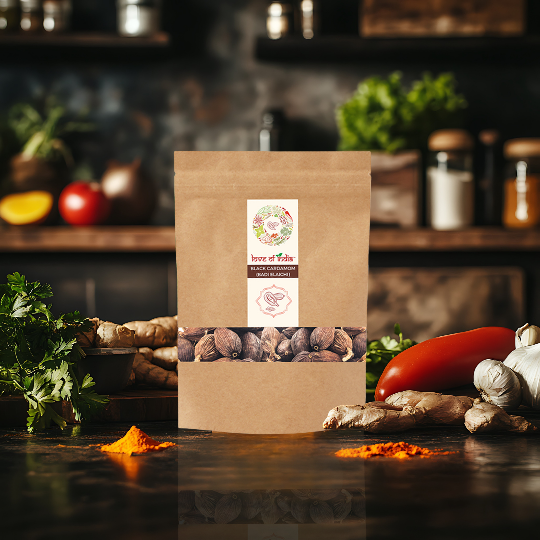 Organically Grown Black Cardamom (Badi Elaichi) | Kerala (Idduki) | Premium Export Quality