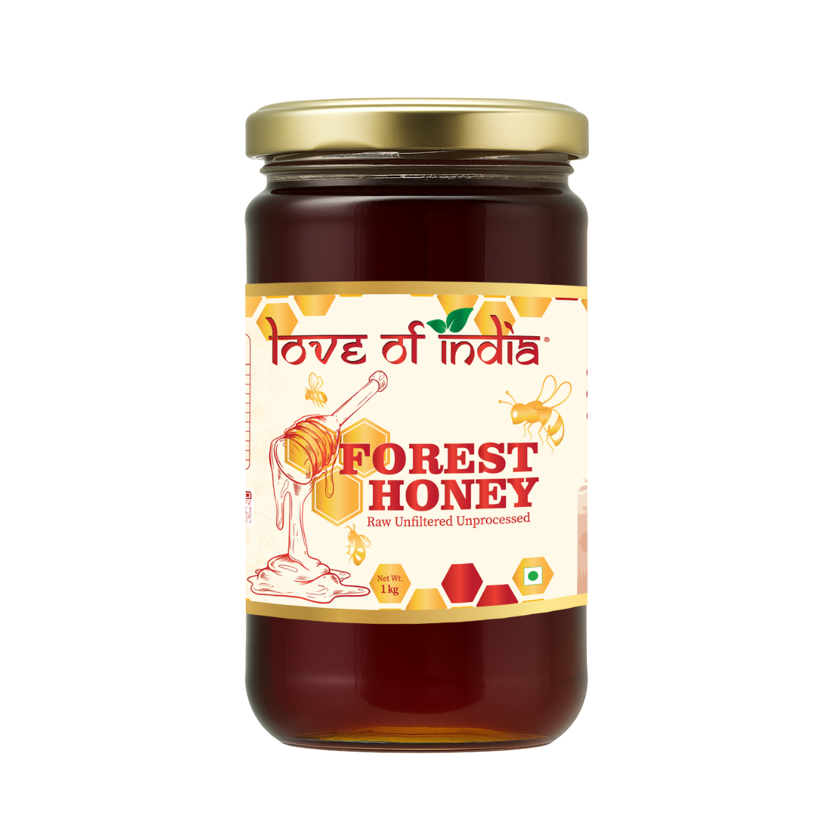 Forest Honey (Raw, Unfiltered, Unprocessed & Non-Pasteurised) 1 KG
