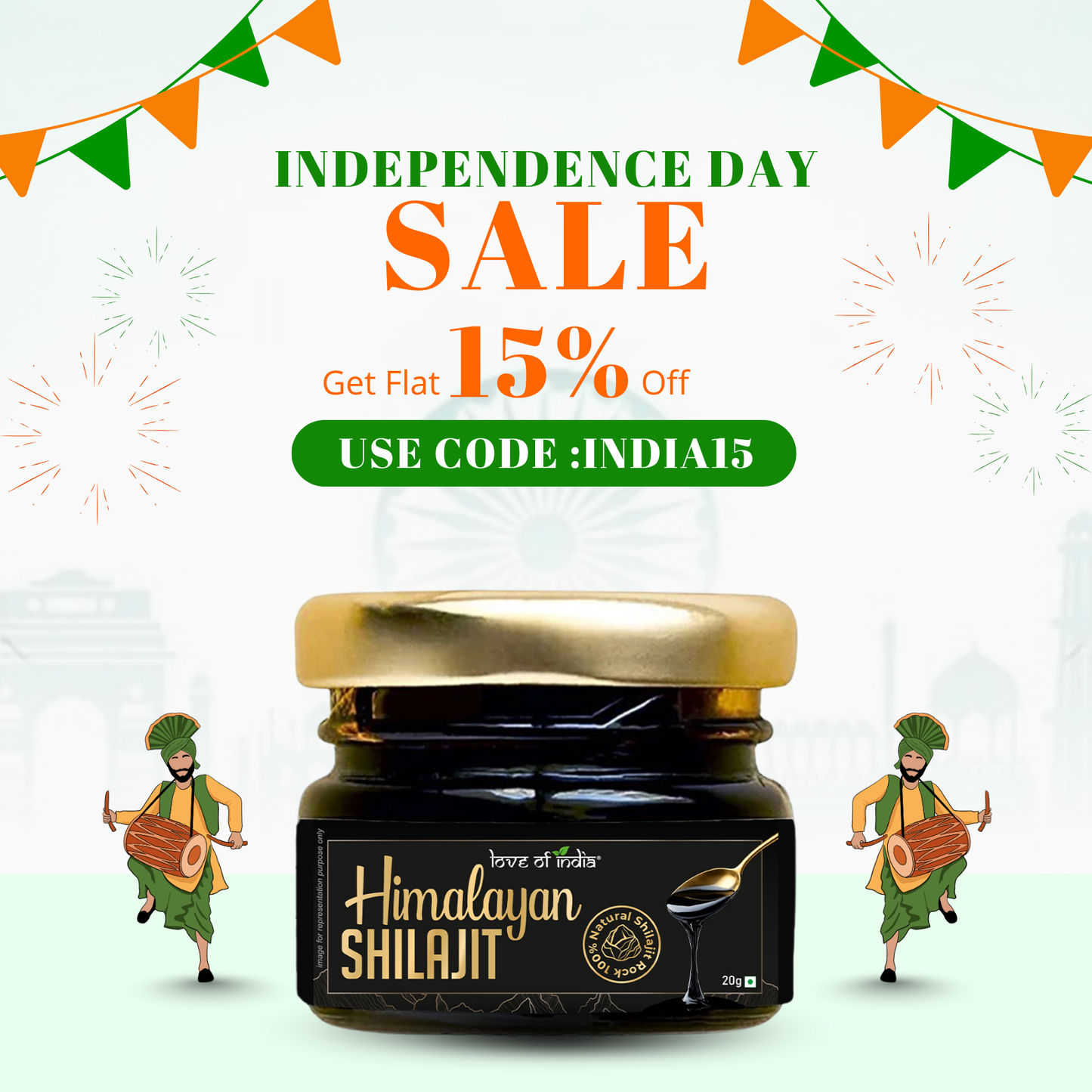 Love of India Pure Himalayan Shilajit Resin | Rich in Fulvic Acid & 85+ Minerals | 20g