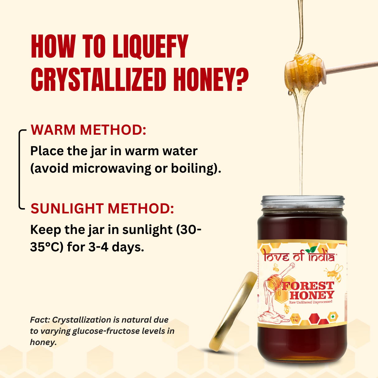 Forest Honey (Raw, Unfiltered, Unprocessed & Non-Pasteurised) 1 KG