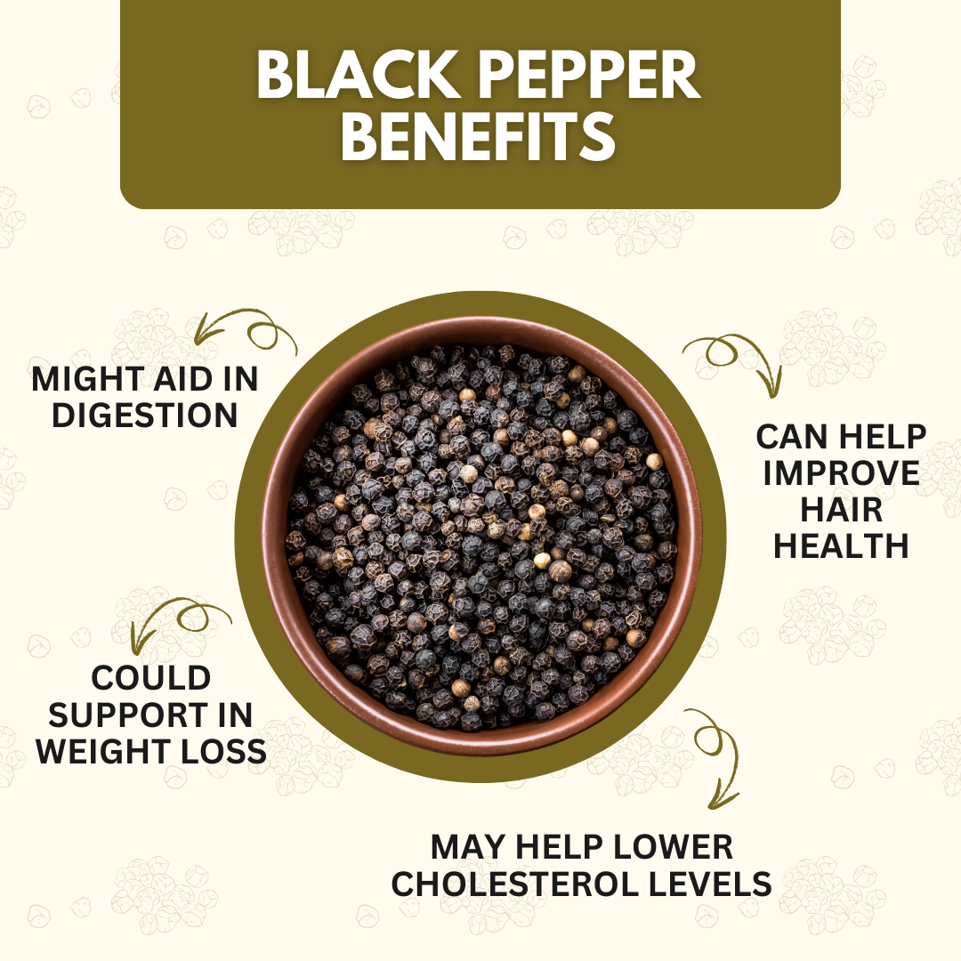 Organically Grown Black Pepper Bold (Kali Mirch) | Kerala (Idduki) | Premium Export Quality