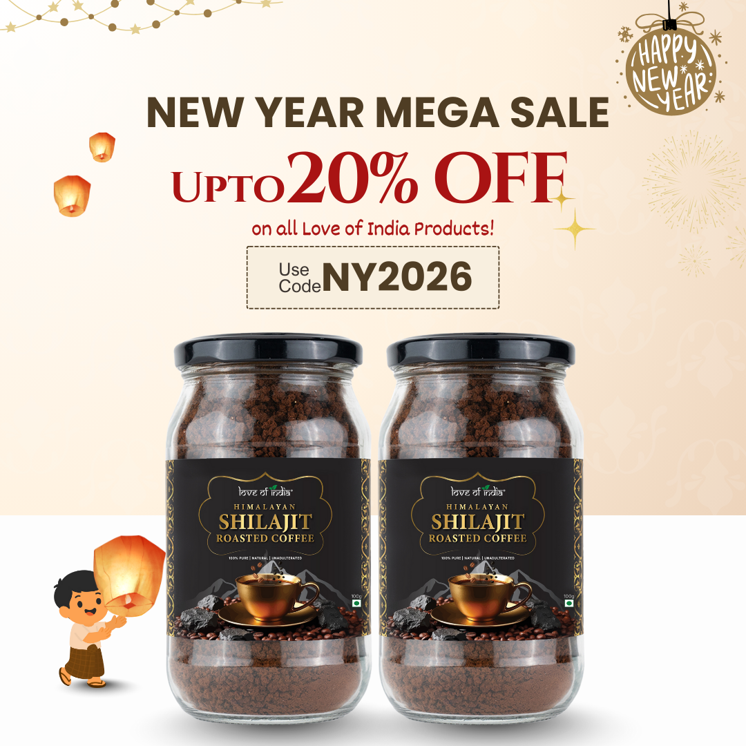 Himalayan Shilajit Roasted Premium Coffee | Rich Aroma & Energy Booster