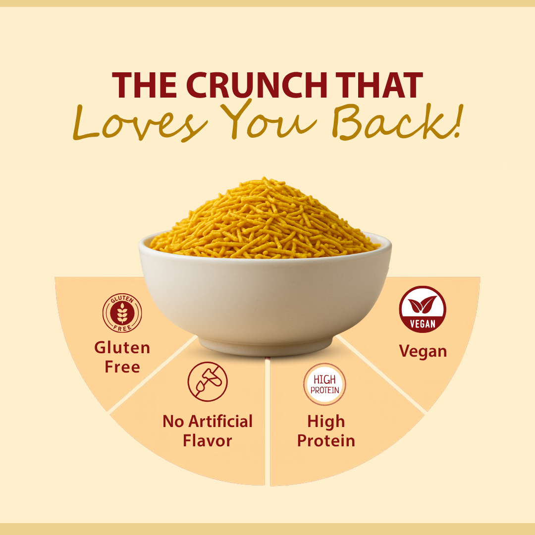 FitFibre Indian Masala Millet Bhujia β Healthy Twist to Your Favourite Snack