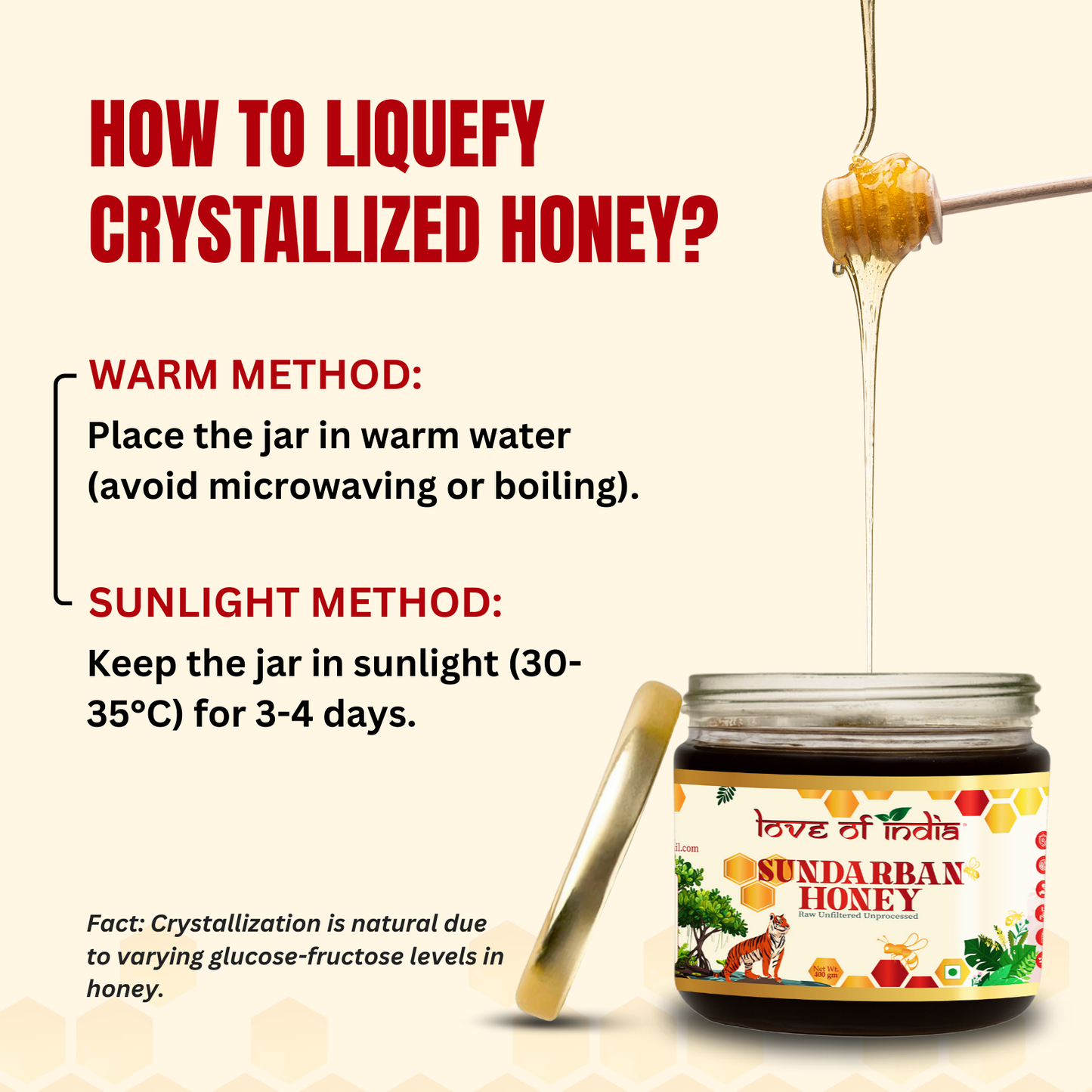 Sundarban Honey 400g | 100% Pure – Wild Forest Nectar for Immunity