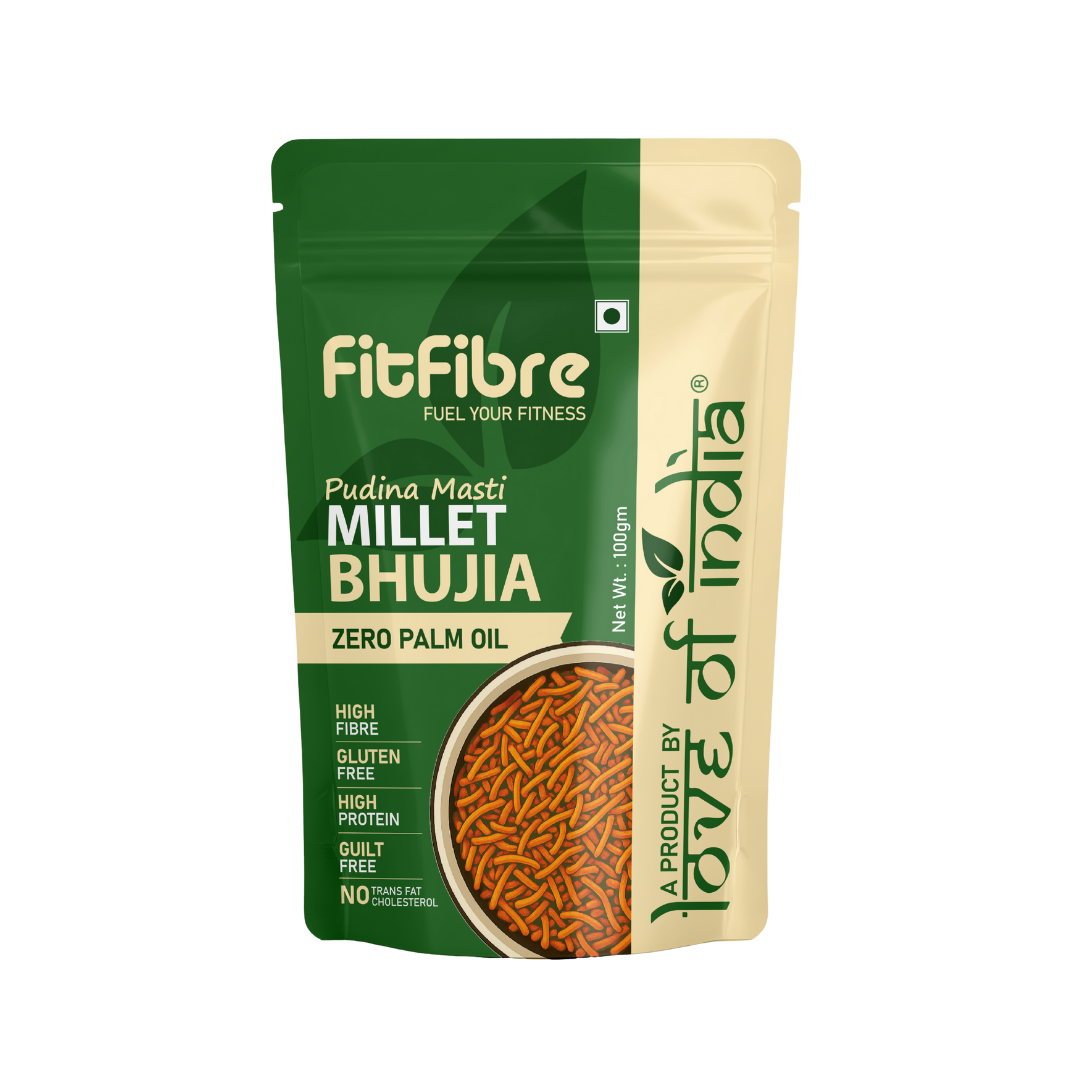FitFibre Pudina Masti Bhujia β Refreshing Twist to Your Favourite Snack