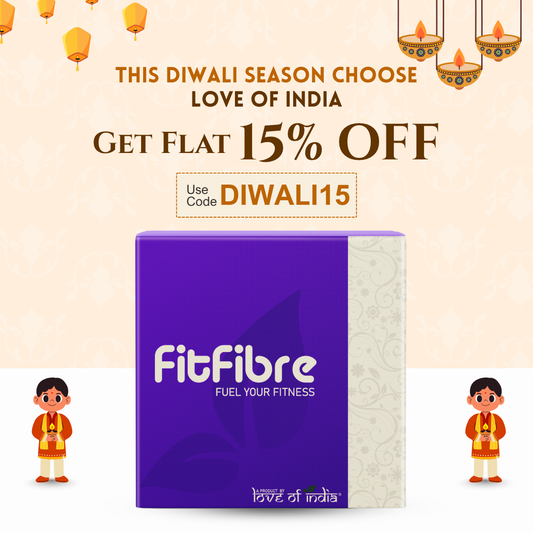 FitFibre Cookie Gift Box – Oats, Coconut & Choco Chip Cookies (8 Pcs Each)