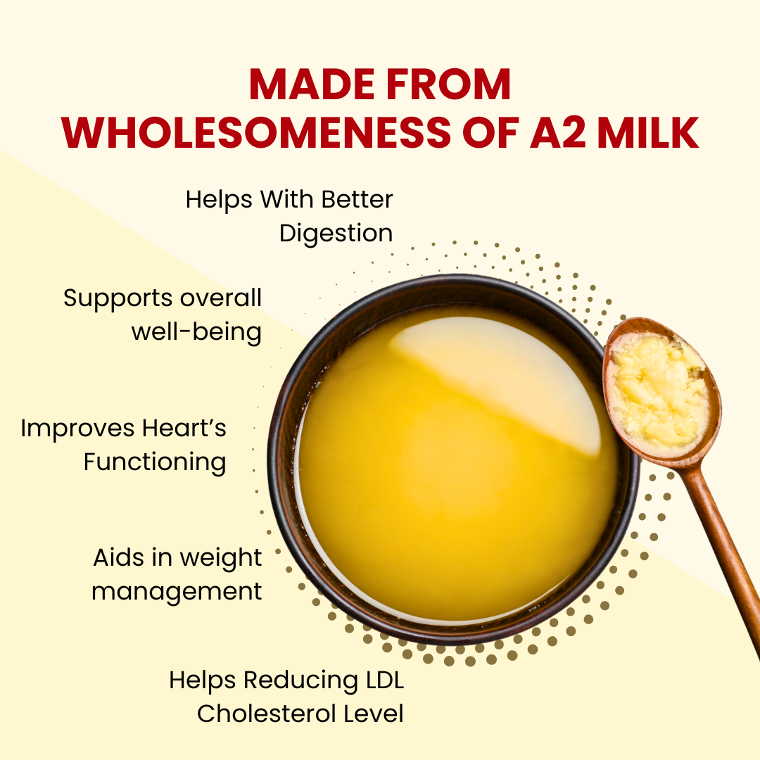 Love of India Desi Vedic Gir Cow Ghee made by Bilona method