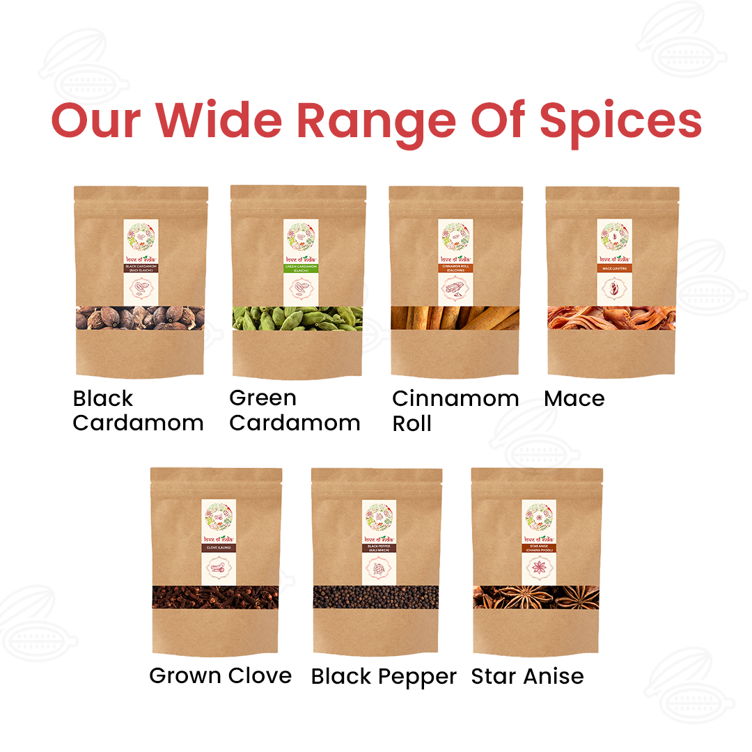 Organically Grown Clove (Laung) Golden Brown | Kerala (Idduki) | Premium Export Quality