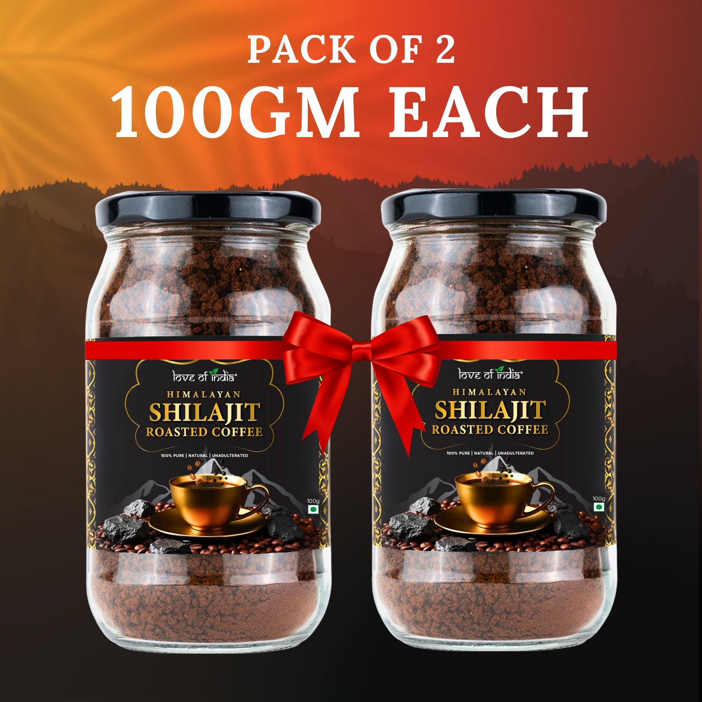 Himalayan Shilajit Roasted Premium Coffee | Rich Aroma & Energy Booster