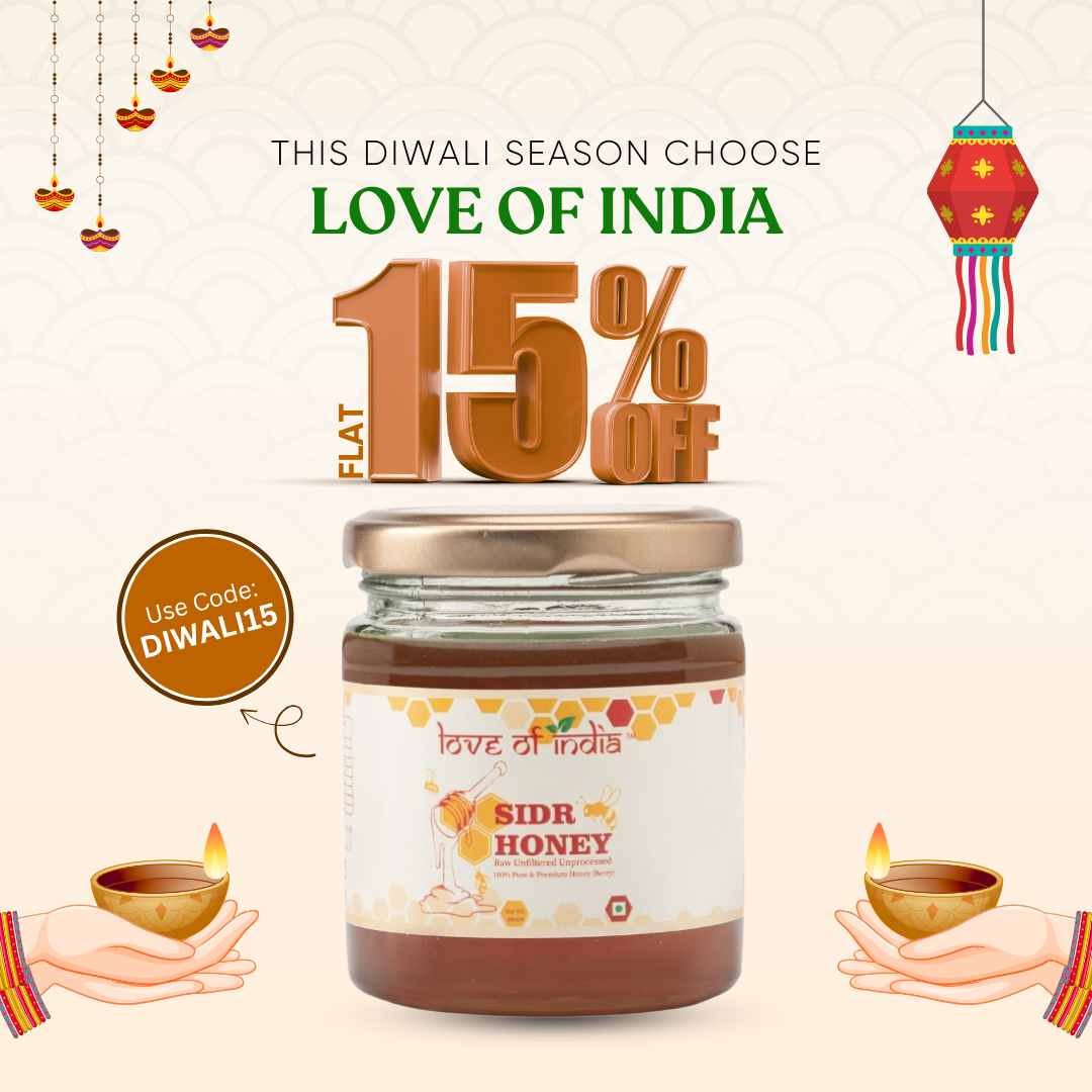 SIDR Honey (Raw, Unprocessed, Unfiltered, Pure & Premium Honey) Jujube Berry