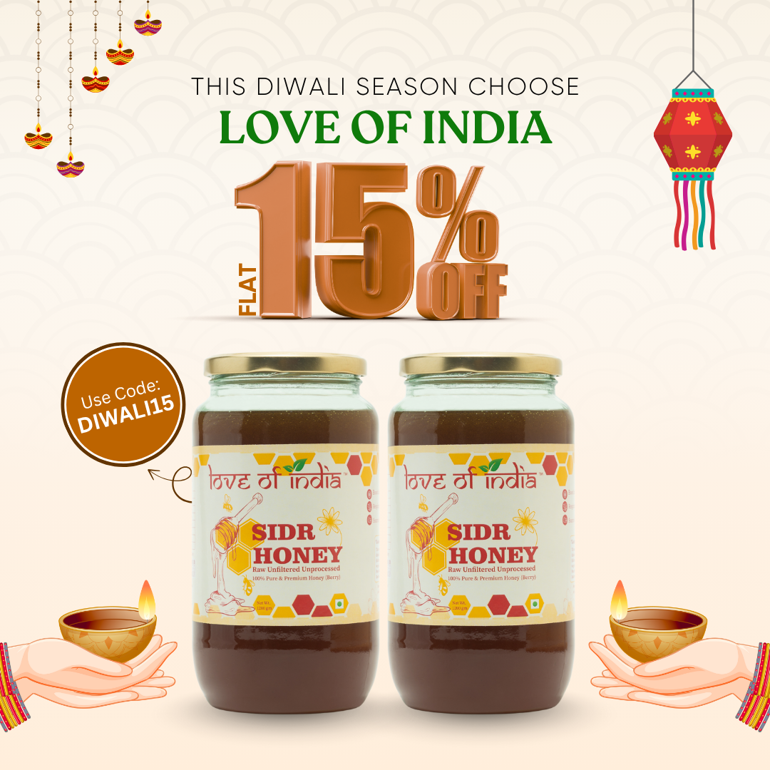 SIDR Honey (Raw, Unprocessed, Unfiltered, Pure & Premium Honey) Jujube Berry