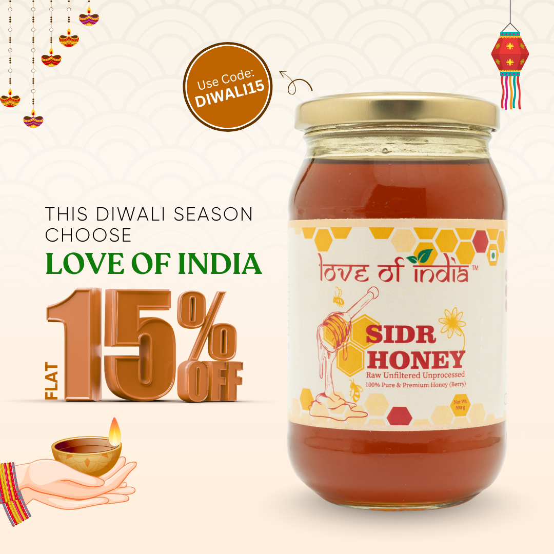 SIDR Honey (Raw, Unprocessed, Unfiltered, Pure & Premium Honey) Jujube Berry