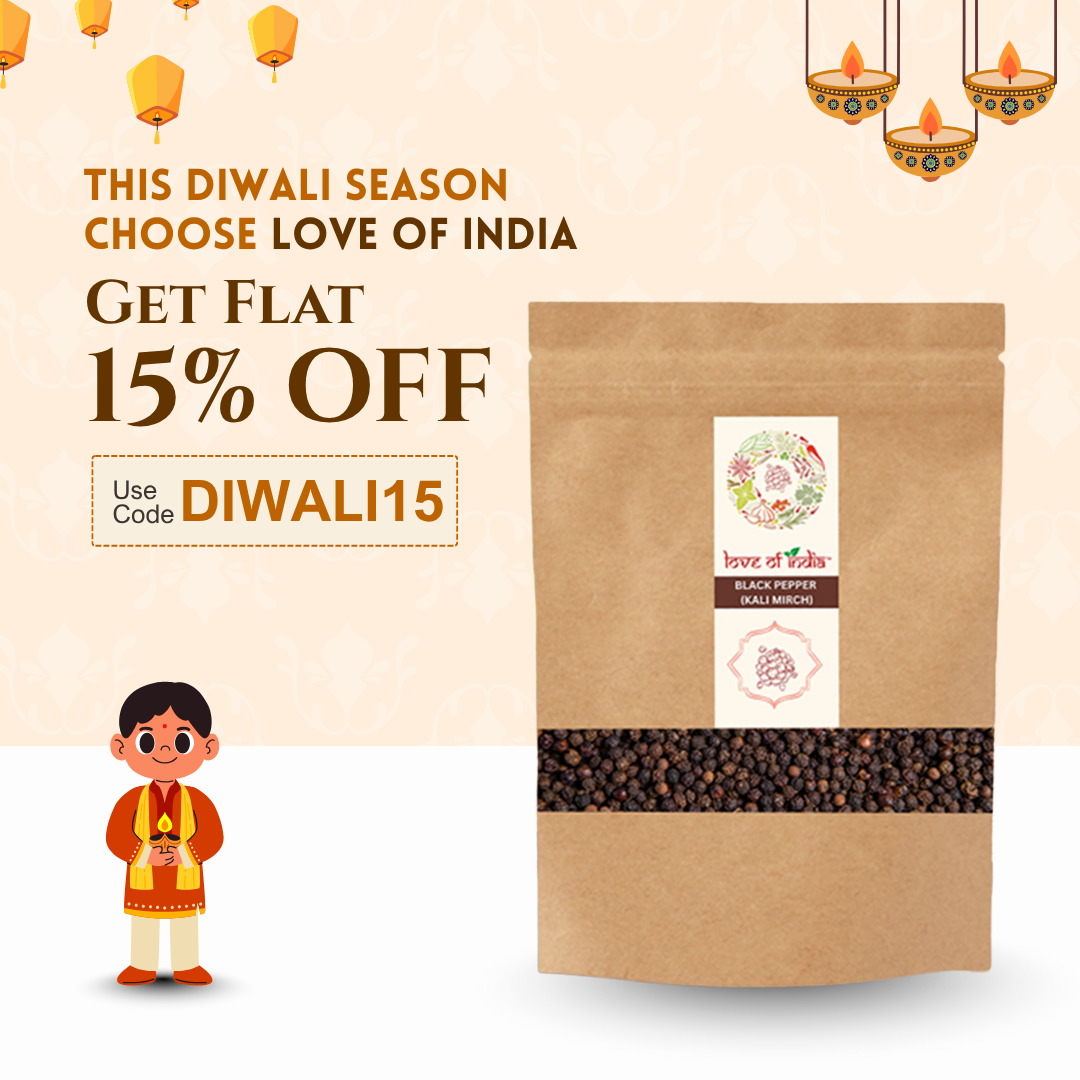 Organically Grown Black Pepper Bold (Kali Mirch) | Kerala (Idduki) | Premium Export Quality