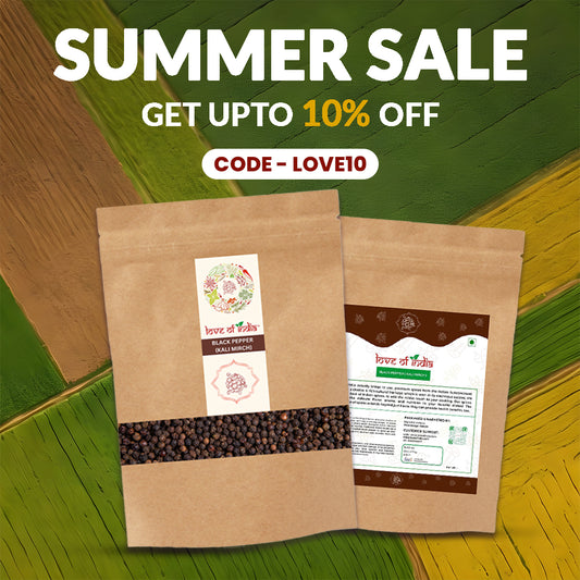 Organically Grown Black Pepper Bold (Kali Mirch) | Kerala (Idduki) | Premium Export Quality