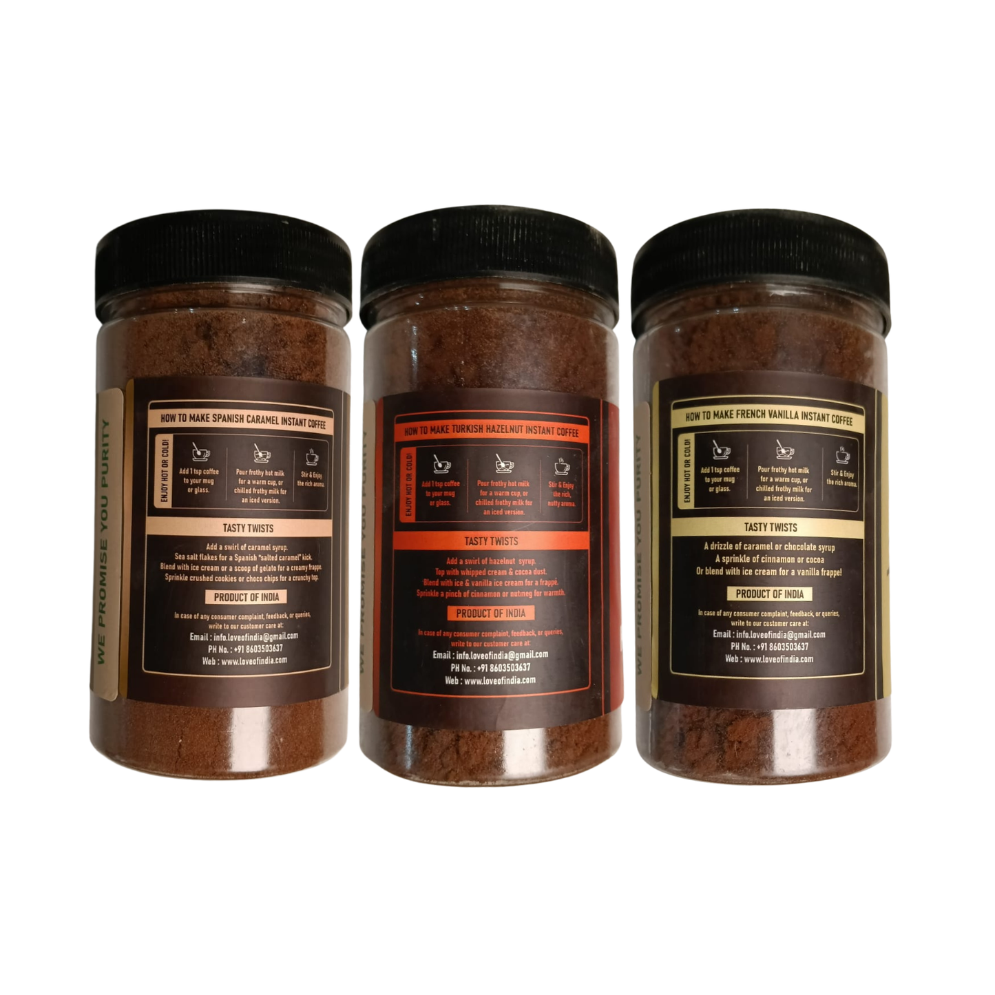 Premium Flavoured Instant Gourmet Coffee 60g