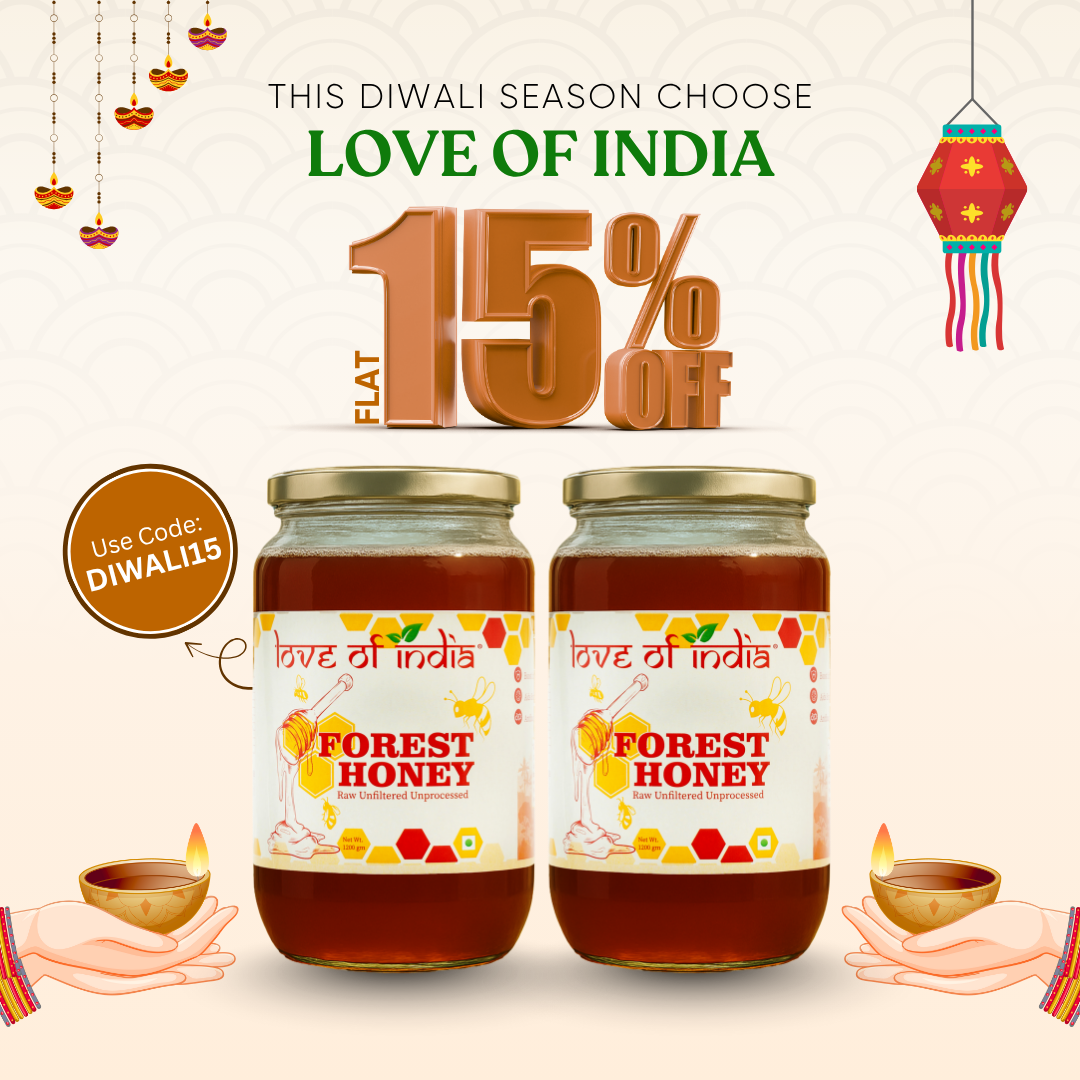 Forest Honey (Raw, Unfiltered, Unprocessed & Non-Pasteurised)