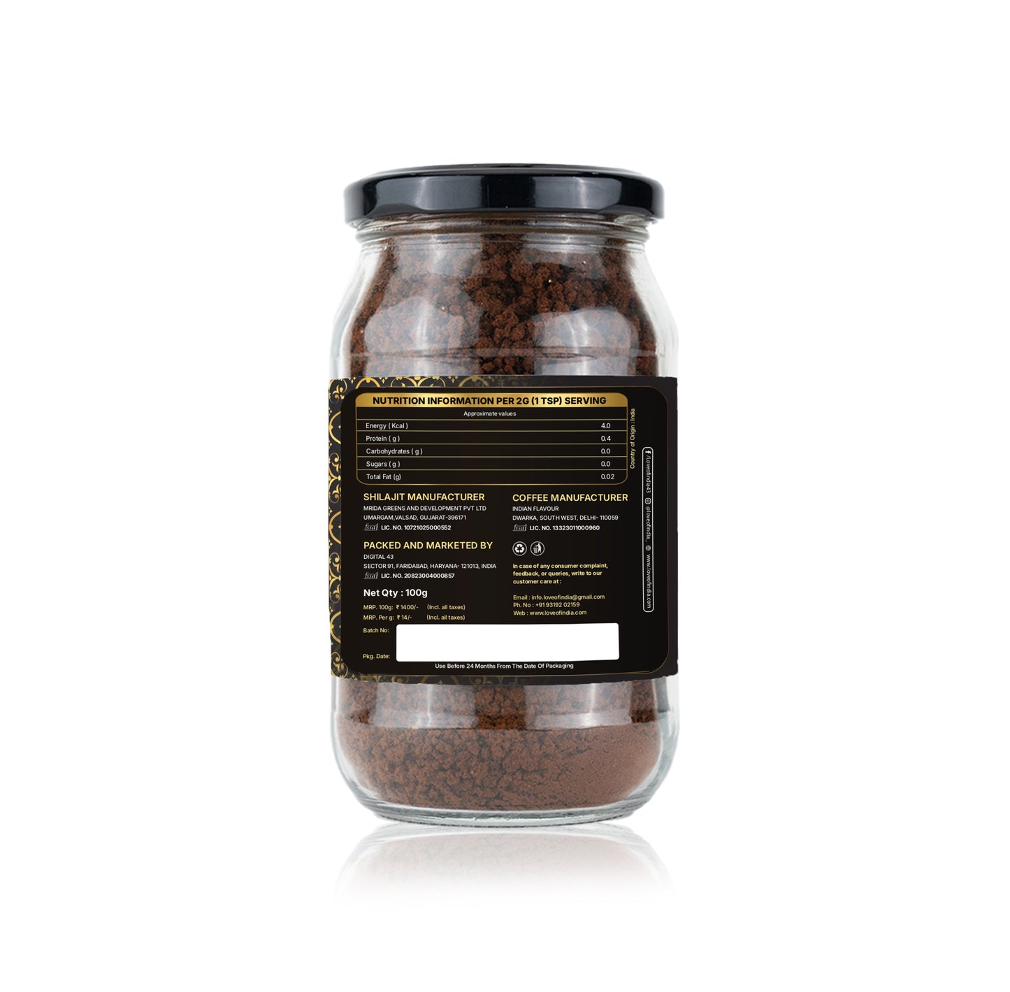 Himalayan Shilajit Roasted Premium Coffee | Rich Aroma & Energy Booster