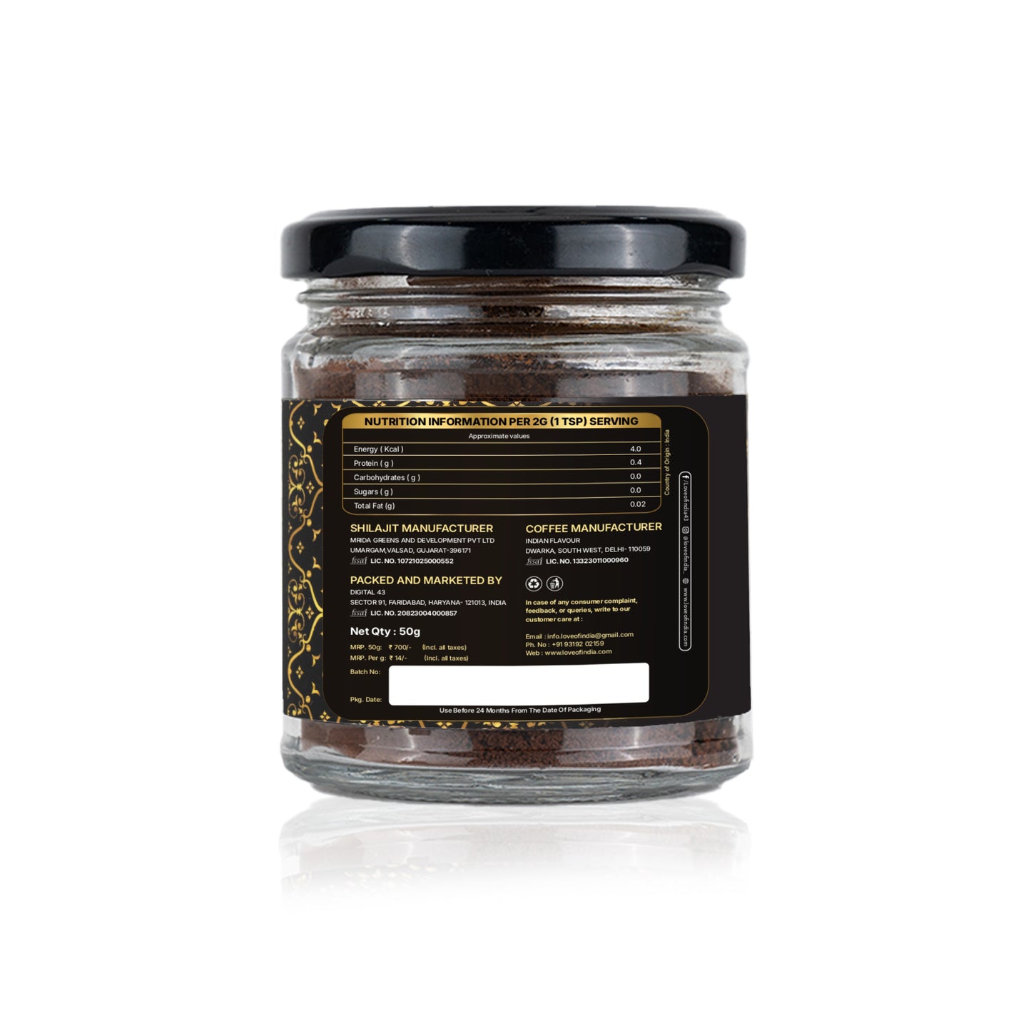 Himalayan Shilajit Roasted Premium Coffee | Rich Aroma & Energy Booster