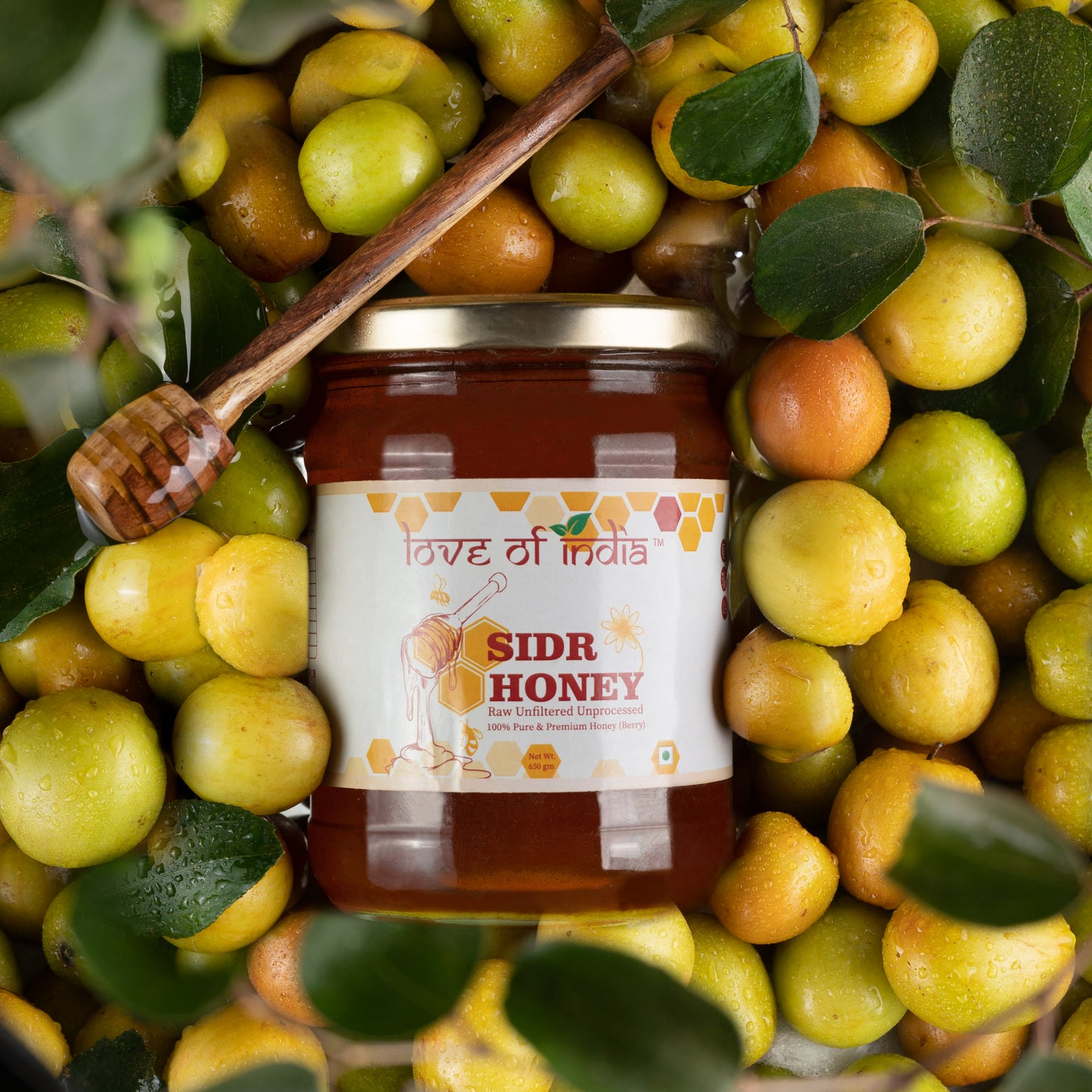 SIDR Honey (Raw, Unprocessed, Unfiltered, Pure & Premium Honey) Jujube Berry