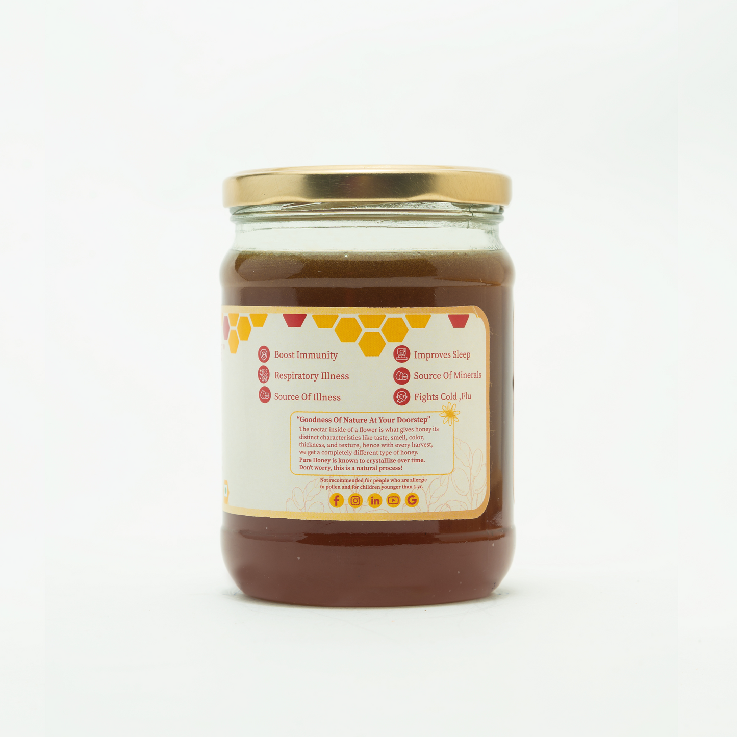 SIDR Honey (Raw, Unprocessed, Unfiltered, Pure & Premium Honey) Jujube Berry