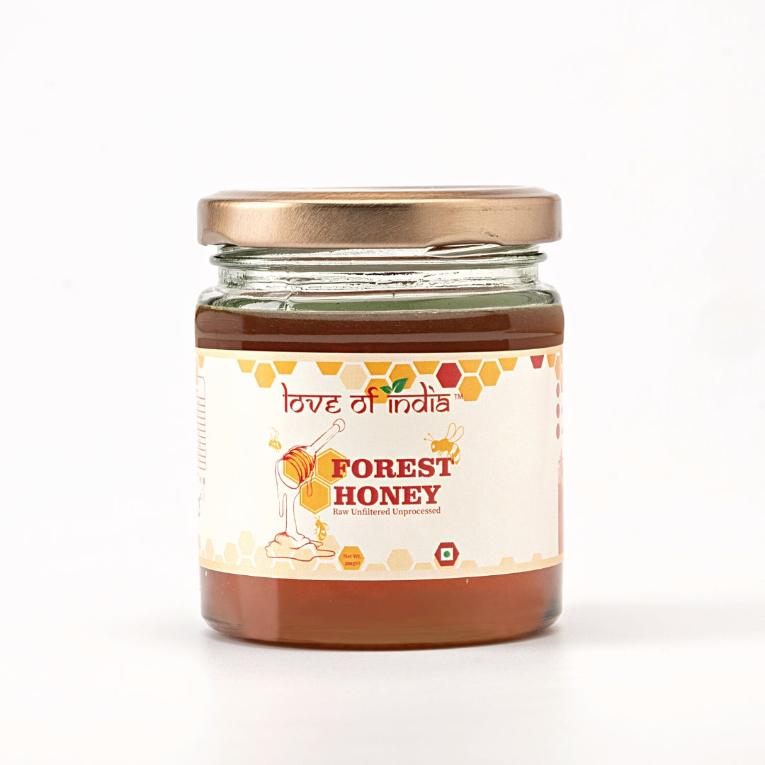 Forest Honey (Raw, Unfiltered, Unprocessed & Non-Pasteurised)