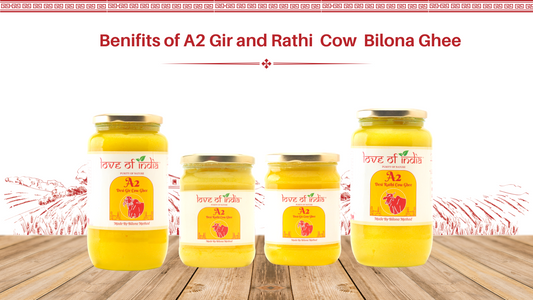 Uses and benefits of a2 gir and rathi cow bilona ghee for toddlers, children and adults