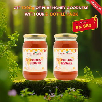 Raw Forest Honey (Raw, Unfiltered, Unprocessed & Non-Pasteurised)