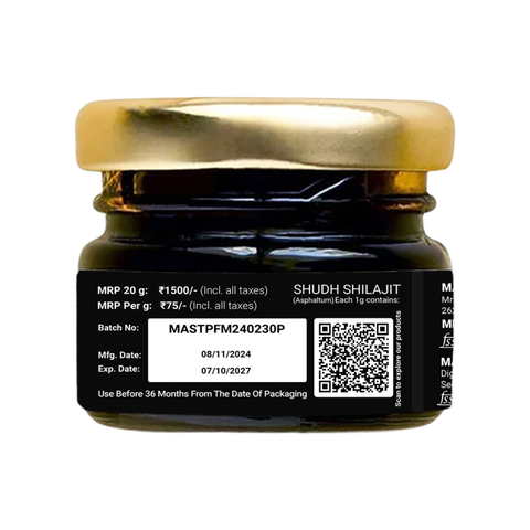 Pure Himalayan Shilajit Resin | Rich in Fulvic Acid & 85+ Minerals | Buy 1 Get 1 FREE