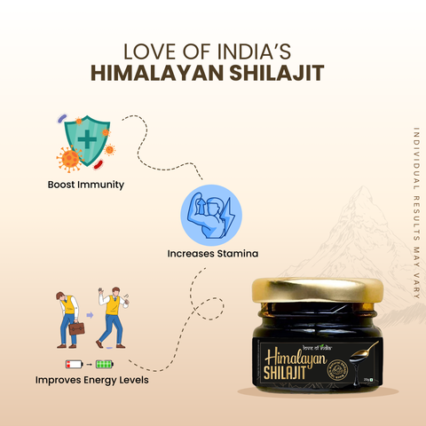 Pure Himalayan Shilajit Resin | Rich in Fulvic Acid & 85+ Minerals | Loveofindia