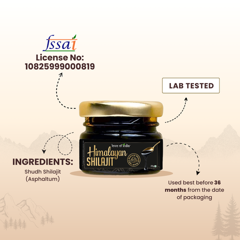 Pure Himalayan Shilajit Resin | Rich in Fulvic Acid & 85+ Minerals | Loveofindia