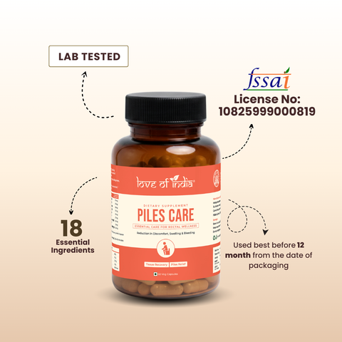 Piles Care - 60 Veg Capsules