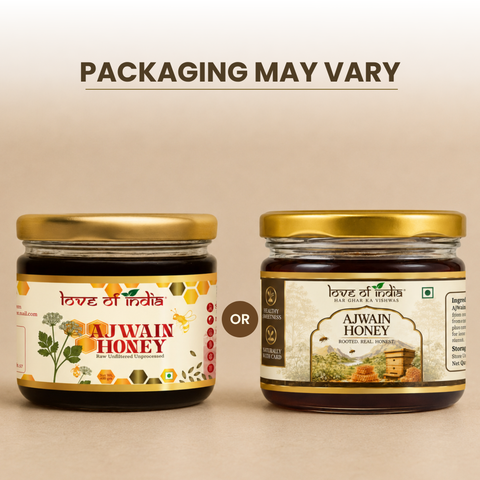 Ajwain Honey 400g | 100% Pure – Aids Digestion & Relieves Cough