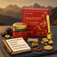 Himalayan Shilajit Gold | Ayurvedic Herbal Blend | Fulvic Acid Rich Resin | Quality Tested