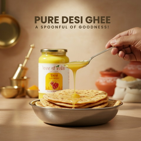 Desi Vedic Rathi Cow Ghee made by Bilona method