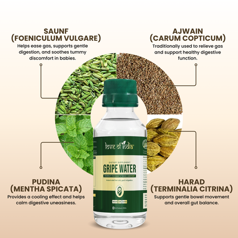 Gripe Water overall gut comfort in infants and young children