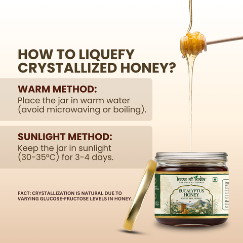 Eucalyptus Honey 400g | 100% Pure – Soothes Sore Throat & Supports Lungs