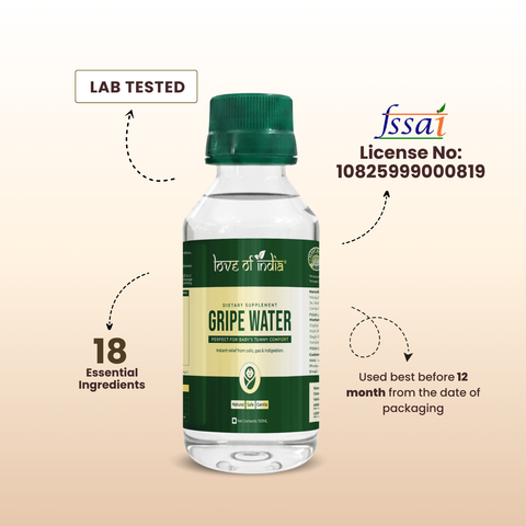 Gripe Water overall gut comfort in infants and young children