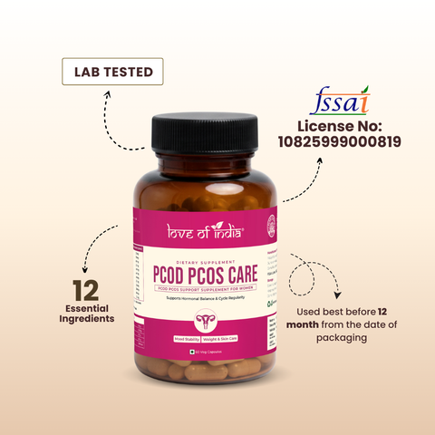 PCOD PCOS Care - 60 Veg Capsules