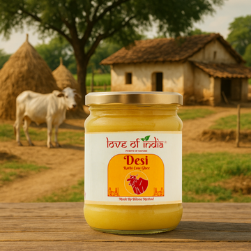 Love of India Desi Vedic Rathi Cow Ghee made by Bilona method