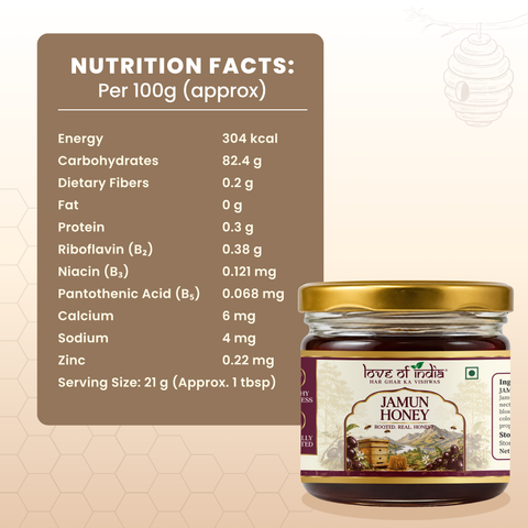 Jamun Honey 400g | 100% Pure – Supports Blood Sugar Balance