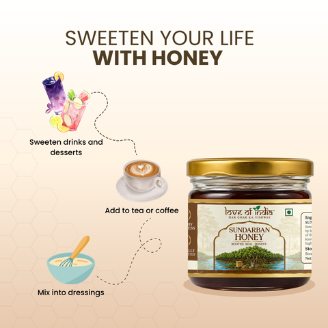 Sundarban Honey 400g | 100% Pure – Wild Forest Nectar for Immunity