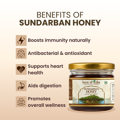 Sundarban Honey 400g | 100% Pure – Wild Forest Nectar for Immunity