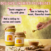 Love of India Desi Vedic Gir Cow Ghee made by Bilona method
