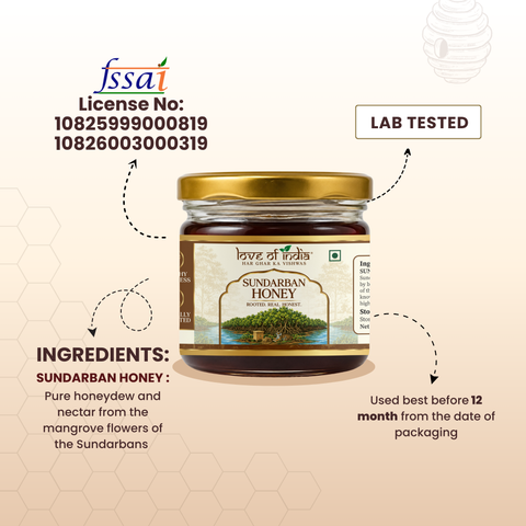 Sundarban Honey 400g | 100% Pure – Wild Forest Nectar for Immunity