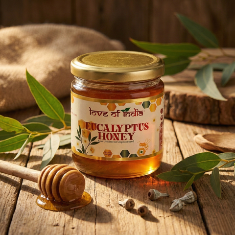 Eucalyptus Honey 400g | 100% Pure – Soothes Sore Throat & Supports Lungs