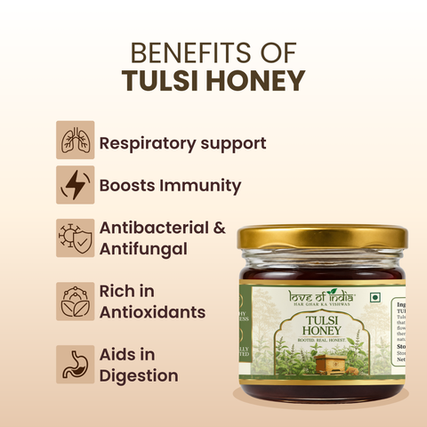 Tulsi Honey 400g | 100% Pure – Manages Stress & Boosts Immunity