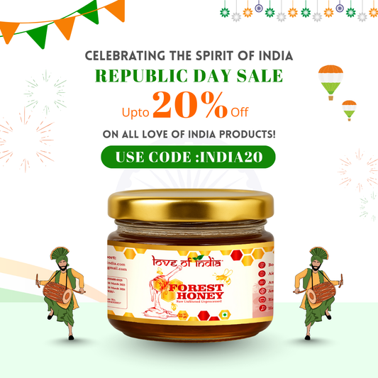 Forest Honey (Raw, Unfiltered, Unprocessed & Non-Pasteurised) 400gm