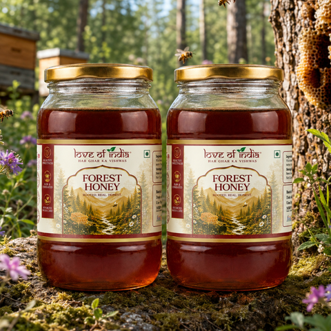 Forest Honey — Raw, Unfiltered, Never Heated | Lab Tested