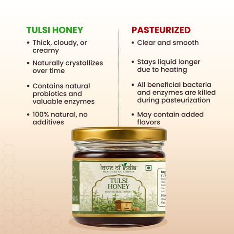 Tulsi Honey 400g | 100% Pure – Manages Stress & Boosts Immunity